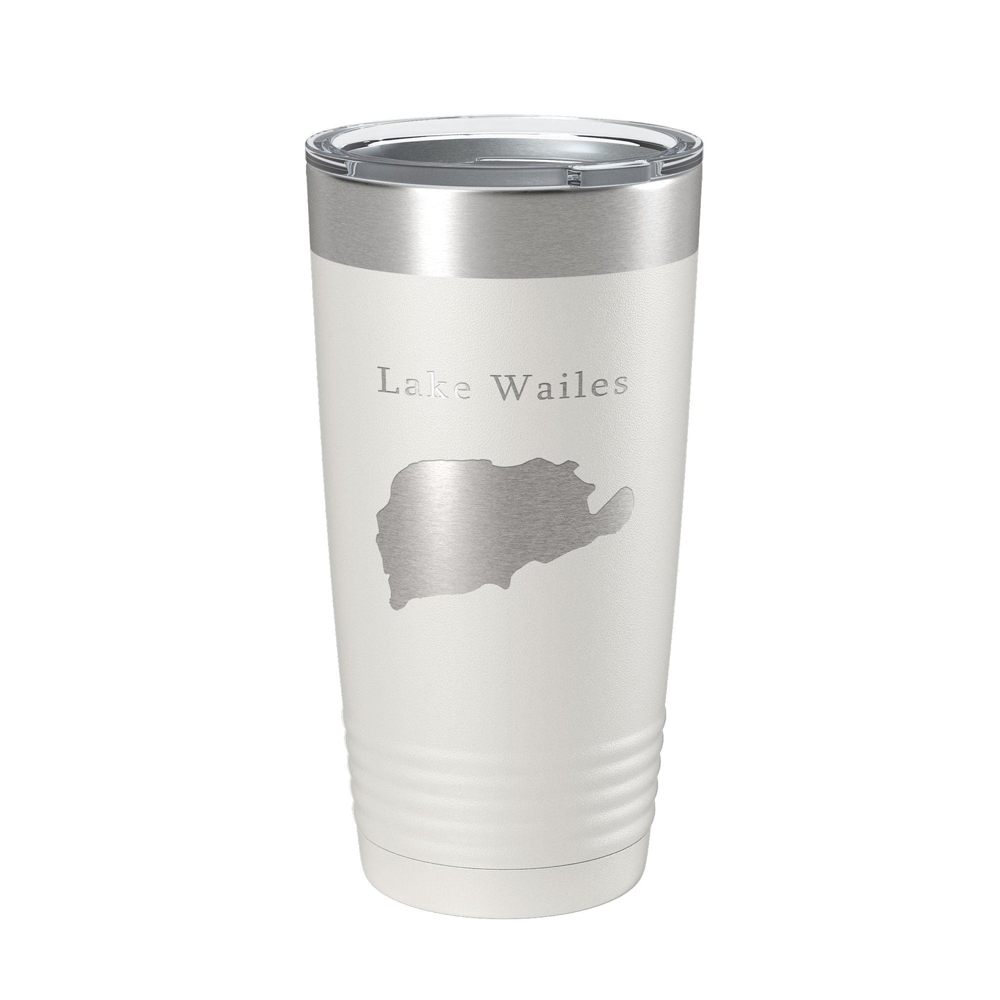 Lake Wailes Wales Map Tumbler Travel Mug Insulated Laser Engraved Coffee Cup Florida 20 oz-7