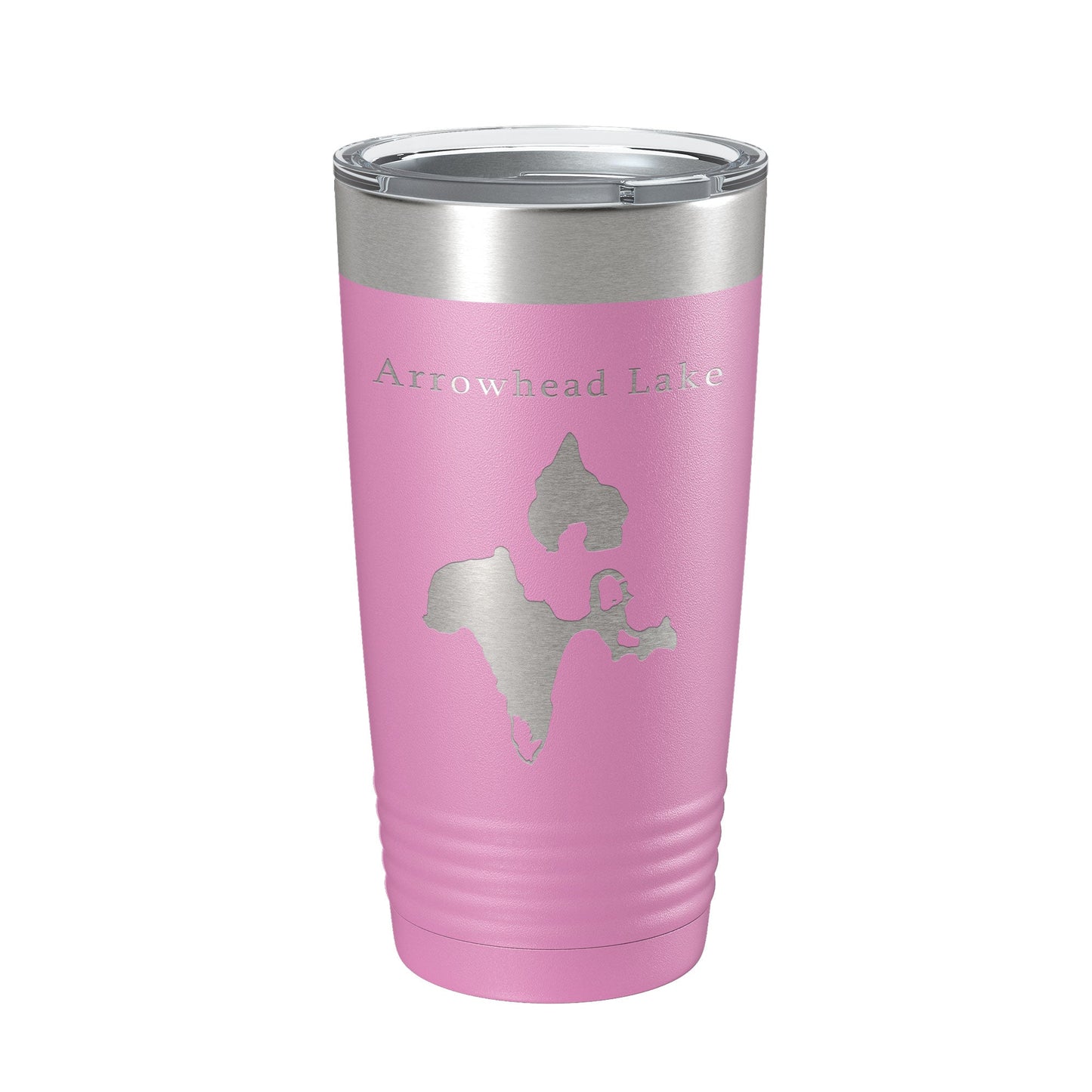 Arrowhead Lake Map Tumbler Travel Mug Insulated Laser Engraved Coffee Cup Poconos Pennsylvania 20 oz-14