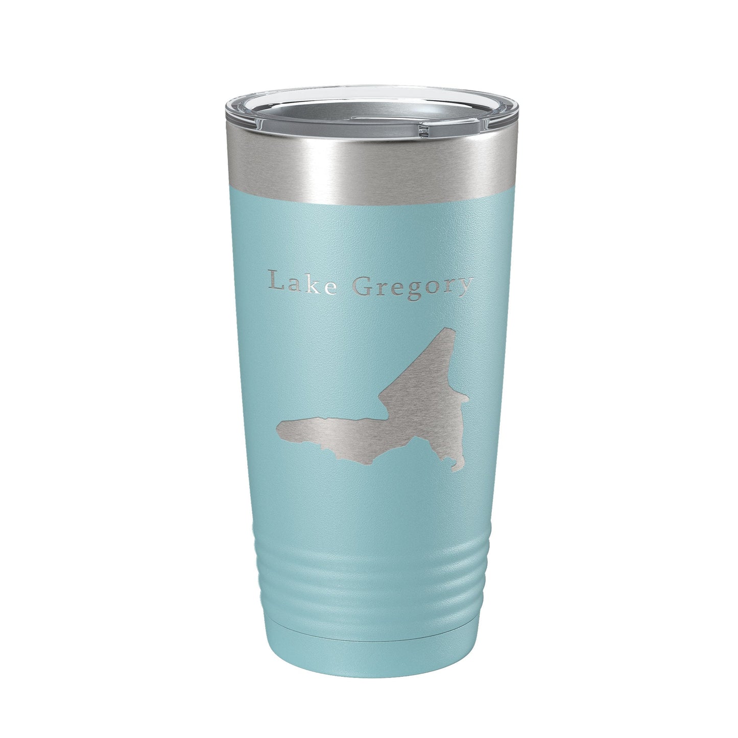 Lake Gregory Map Tumbler Travel Mug Insulated Laser Engraved Coffee Cup California 20 oz-13