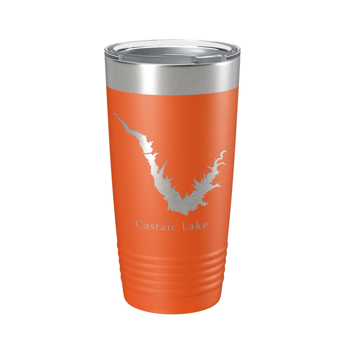 Castaic Lake Map Tumbler Travel Mug Insulated Laser Engraved Coffee Cup California 20 oz-17
