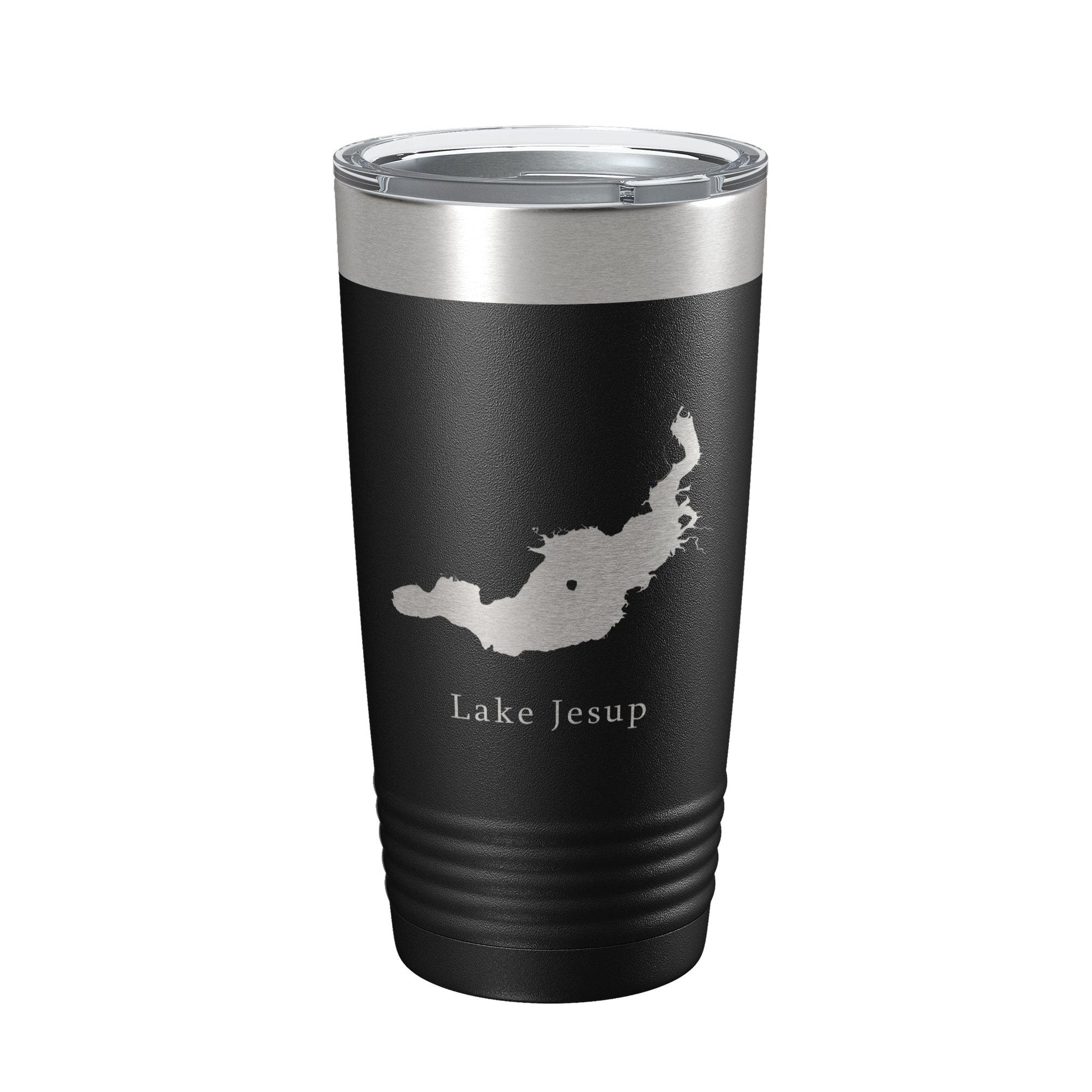 Lake Jesup Map Tumbler Travel Mug Insulated Laser Engraved Coffee Cup Florida 20 oz-5