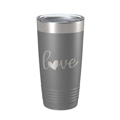 Love Tumbler Travel Mug Insulated Laser Engraved Coffee Cup 20 oz-16