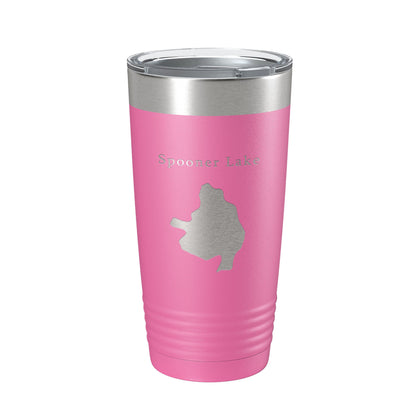 Spooner Lake Map Tumbler Travel Mug Insulated Laser Engraved Coffee Cup Nevada 20 oz-11
