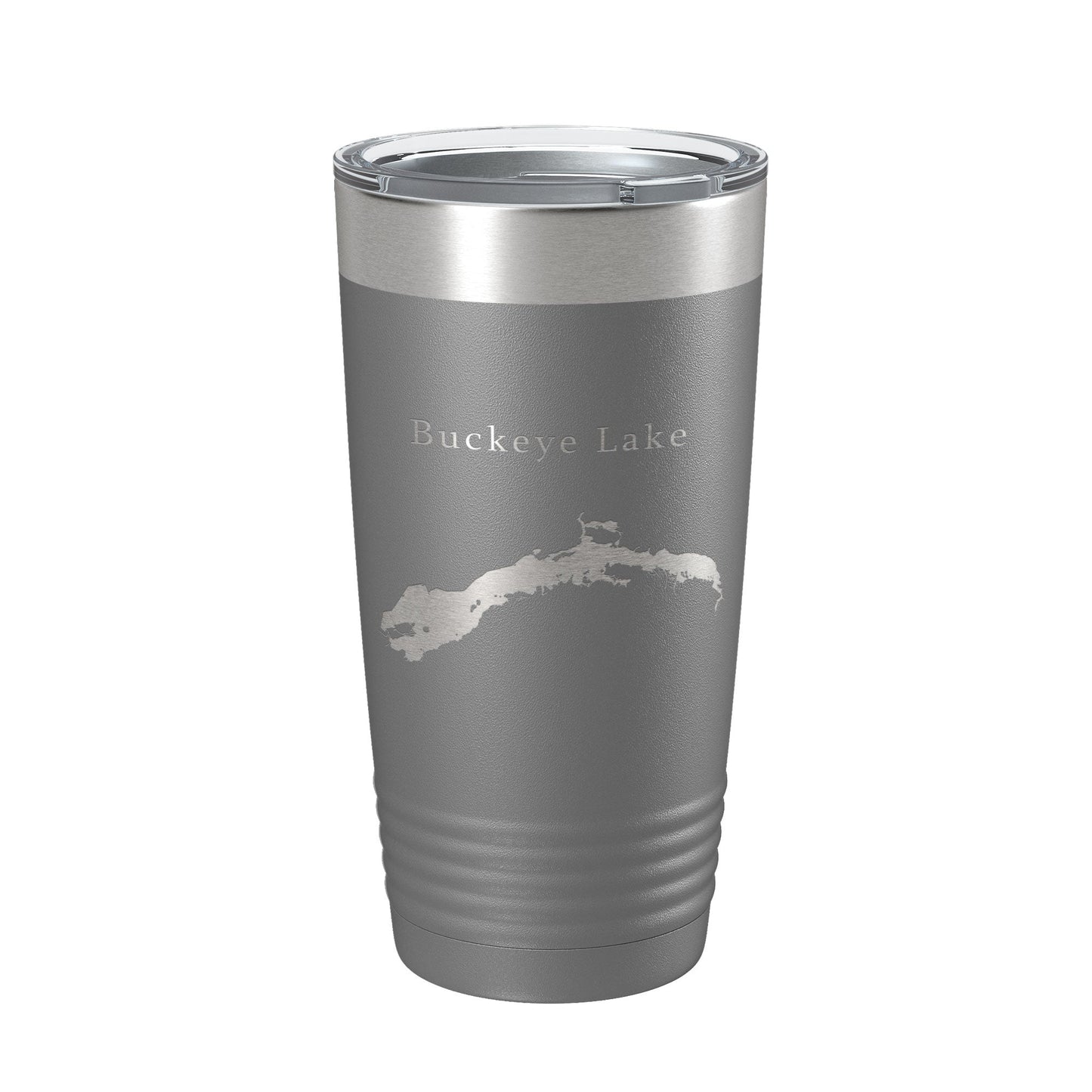 Buckeye Lake Map Tumbler Travel Mug Insulated Laser Engraved Coffee Cup Ohio 20 oz-16