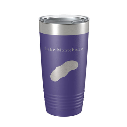 Lake Montebello Map Tumbler Travel Mug Insulated Laser Engraved Coffee Cup Maryland 20 oz-15