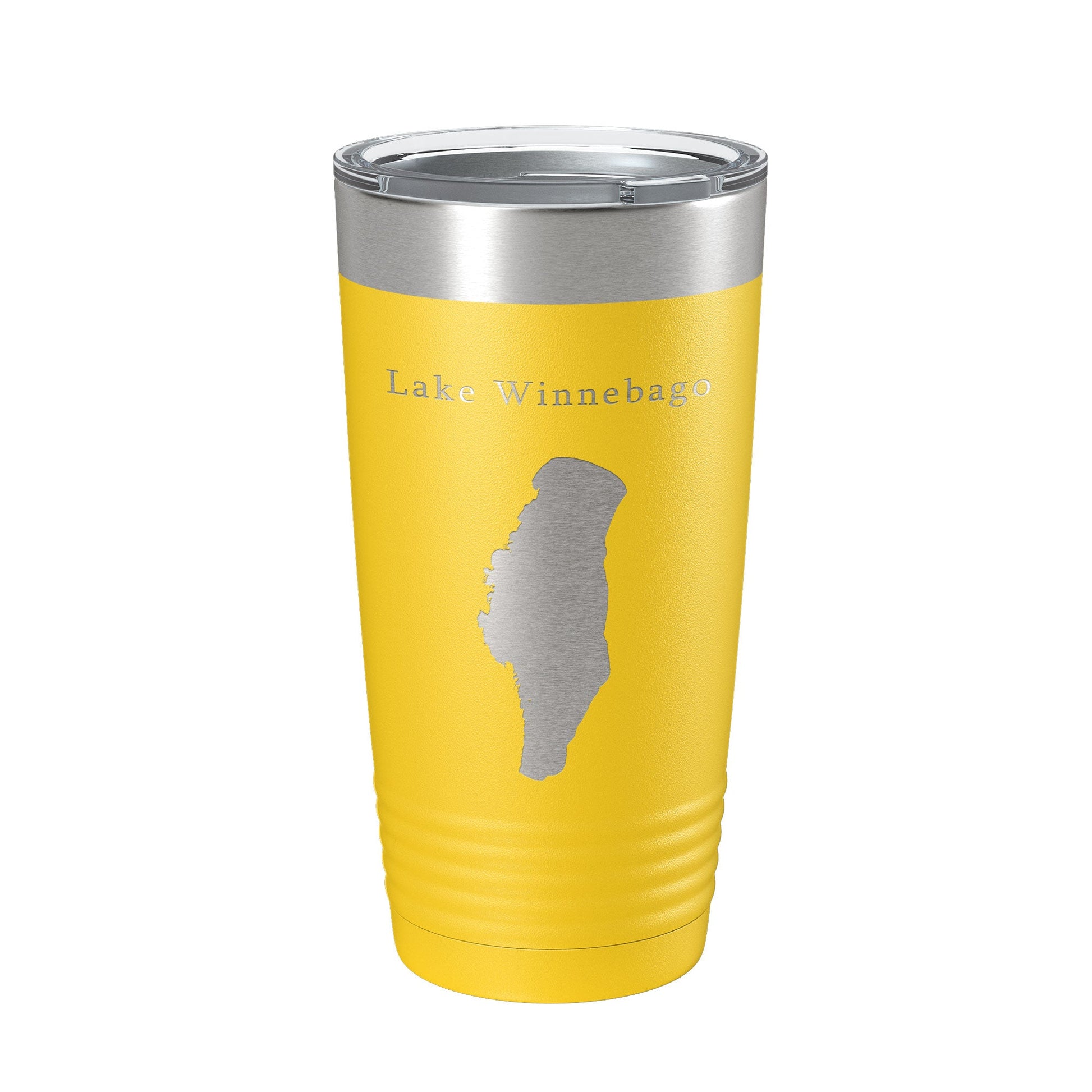 Lake Winnebago Map Tumbler Travel Mug Insulated Laser Engraved Coffee Cup Wisconsin 20 oz-4