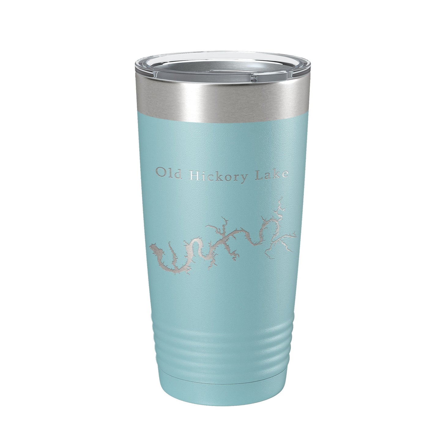 Old Hickory Lake Map Tumbler Travel Mug Insulated Laser Engraved Coffee Cup Tennessee 20 oz-13