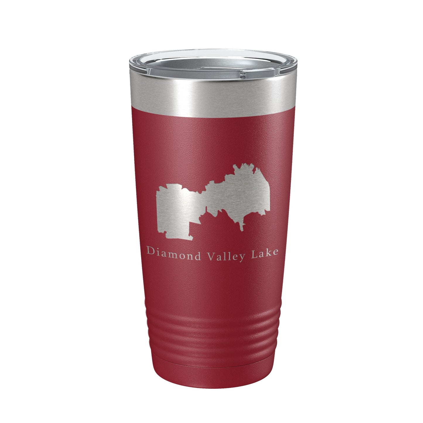Diamond Valley Lake Map Tumbler Travel Mug Insulated Laser Engraved Coffee Cup California 20 oz-18