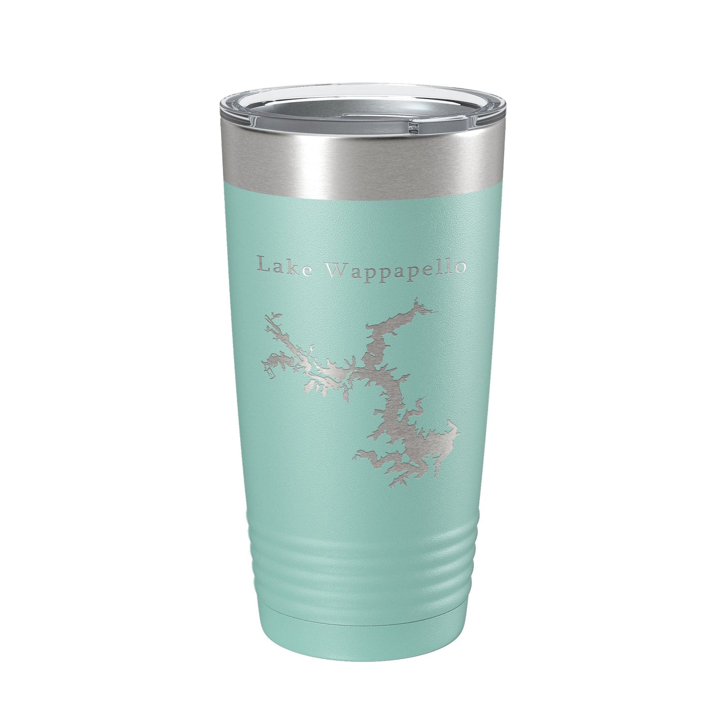 Lake Wappapello Map Tumbler Travel Mug Insulated Laser Engraved Coffee Cup Missouri 20 oz-12