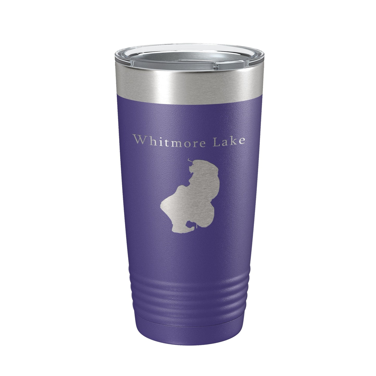 Whitmore Lake Map Tumbler Travel Mug Insulated Laser Engraved Coffee Cup Michigan 20 oz-15