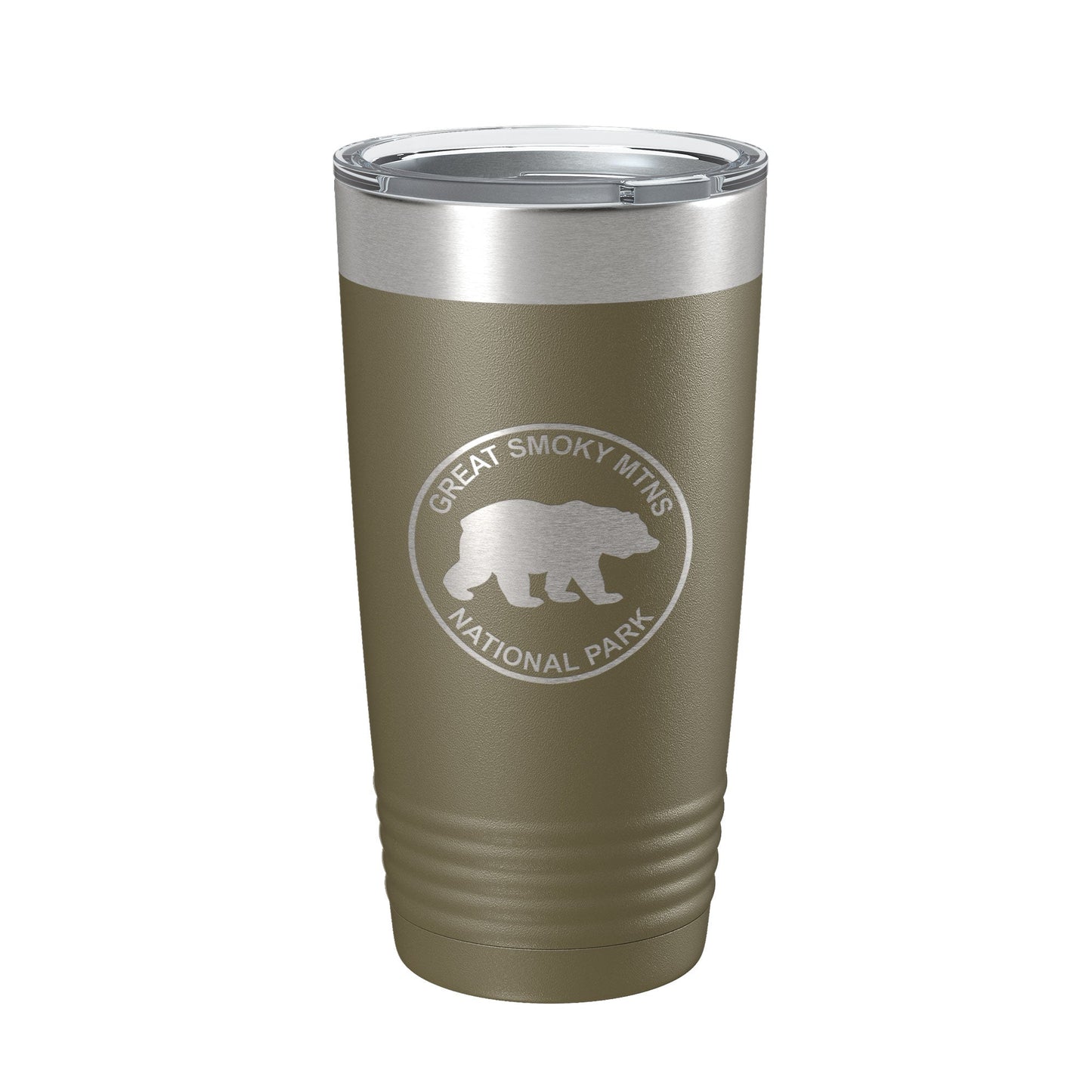 Smokies Bear Tumbler Great Smoky Mountains National Park Travel Mug Insulated Laser Engraved Coffee Cup Gatlinburg Pigeon Forge Townsend GSMNP 20 oz-21