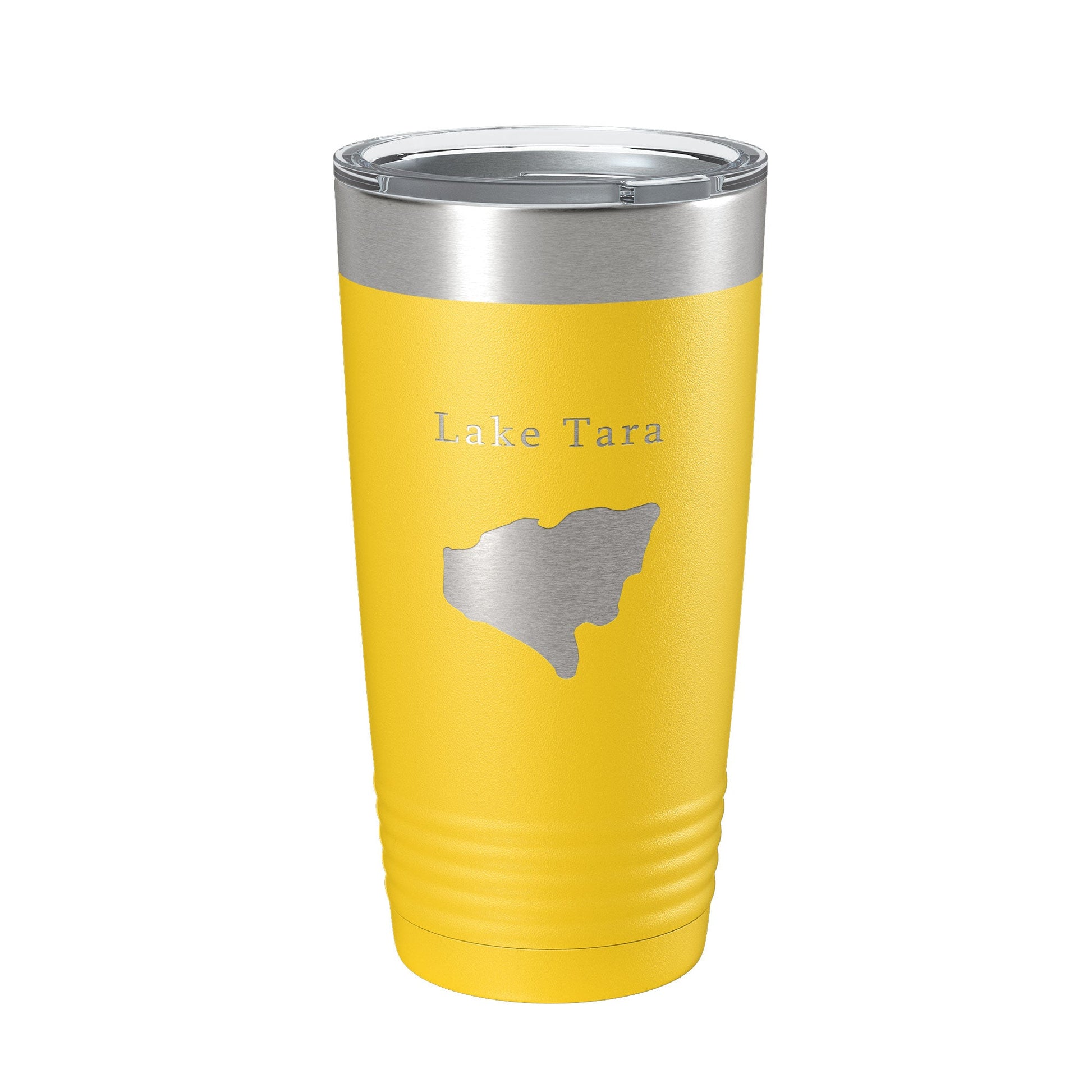 Lake Tara Map Tumbler Travel Mug Insulated Laser Engraved Coffee Cup Georgia 20 oz-4