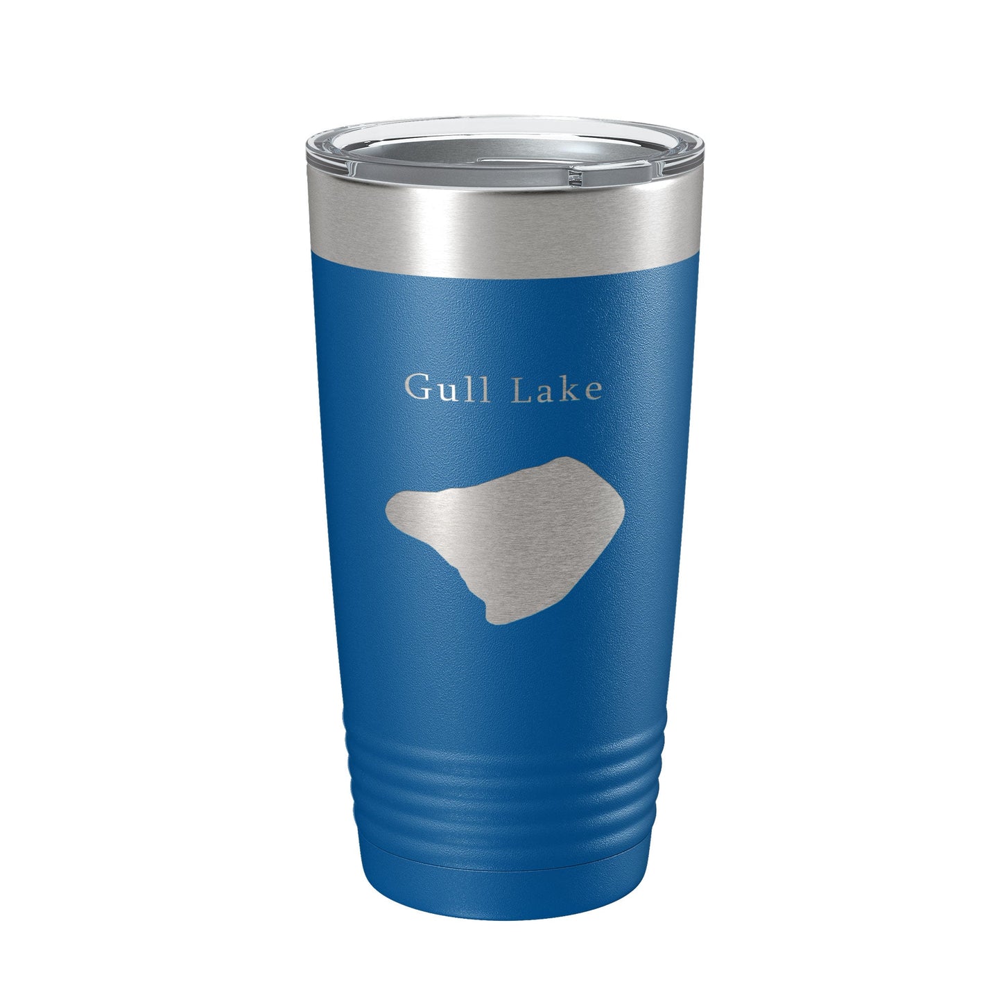 Gull Lake Map Tumbler Travel Mug Insulated Laser Engraved Coffee Cup California 20 oz-6