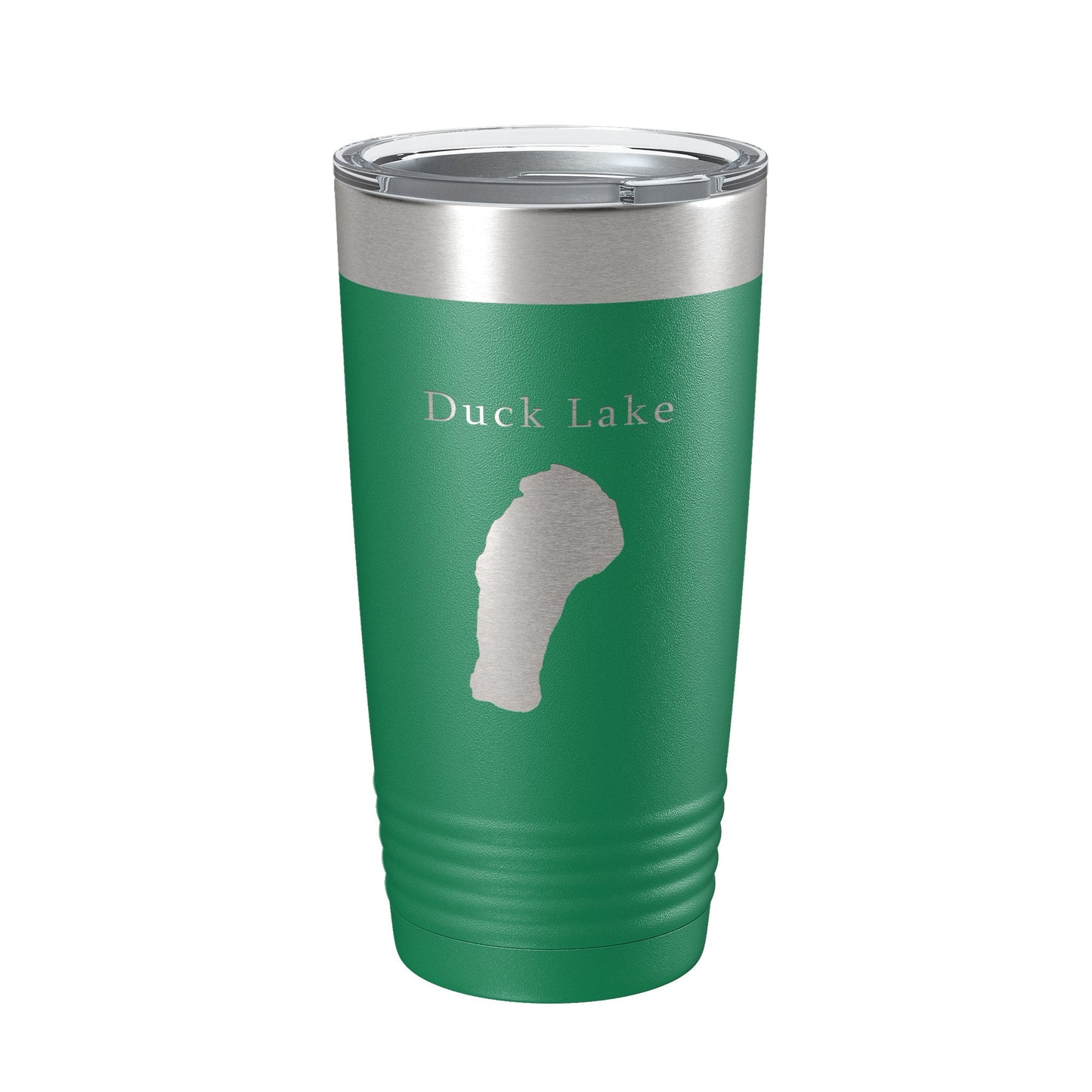 Duck Lake Map Tumbler Travel Mug Insulated Laser Engraved Coffee Cup Calhoun County Michigan 20 oz-9