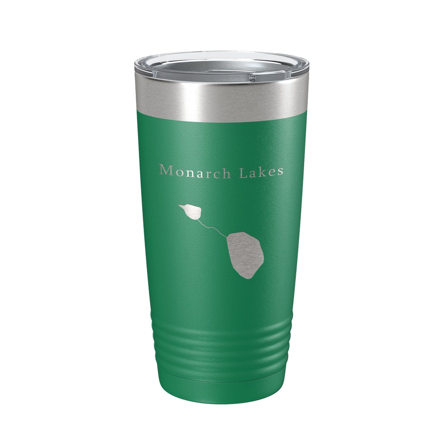 Monarch Lakes Map Tumbler Travel Mug Insulated Laser Engraved Coffee Cup California 20 oz-9