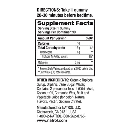 NTRL MELATONIN GUMM 5MG ( 1 X 90 CT   )-5