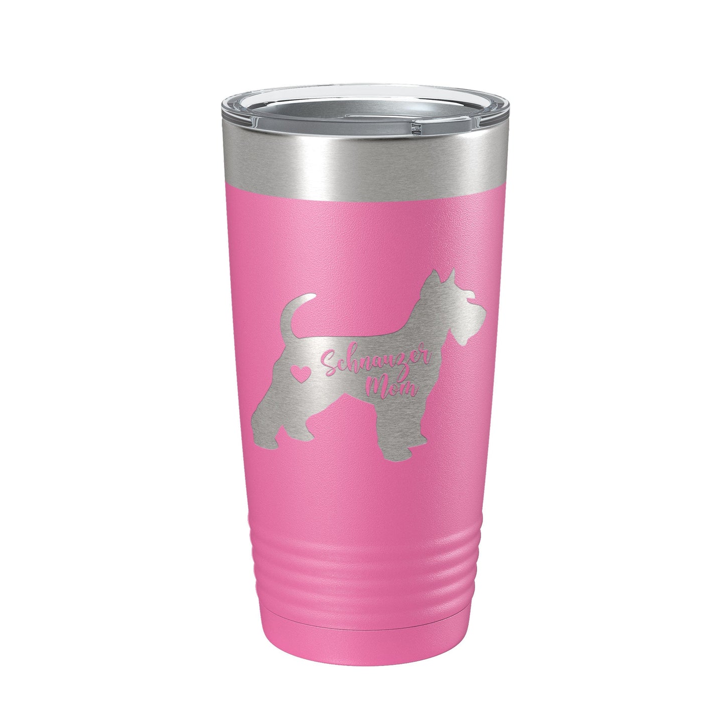 Schnauzer Mom Tumbler Dog Travel Mug Gift Insulated Laser Engraved Coffee Cup 20 oz-11