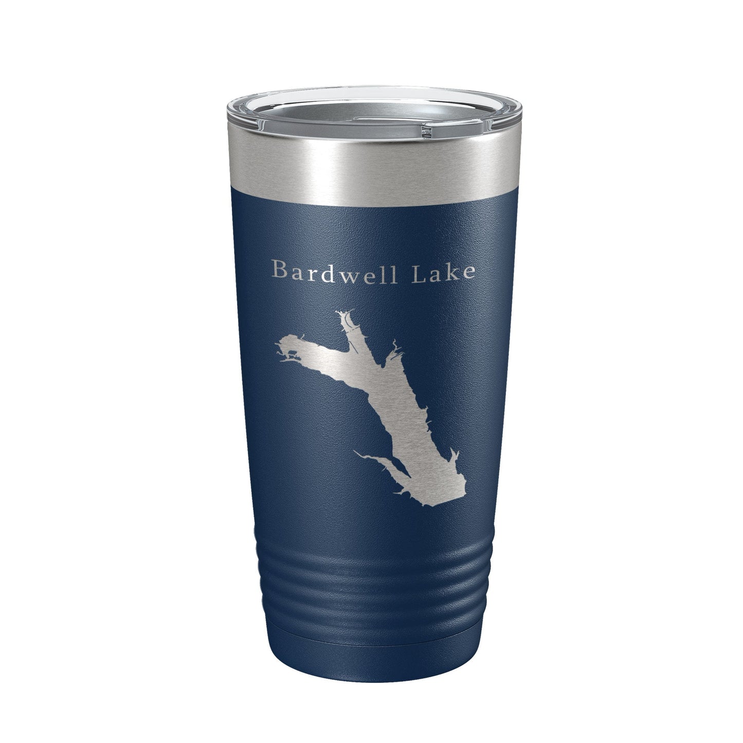 Bardwell Lake Map Tumbler Travel Mug Insulated Laser Engraved Coffee Cup Texas 20 oz-2