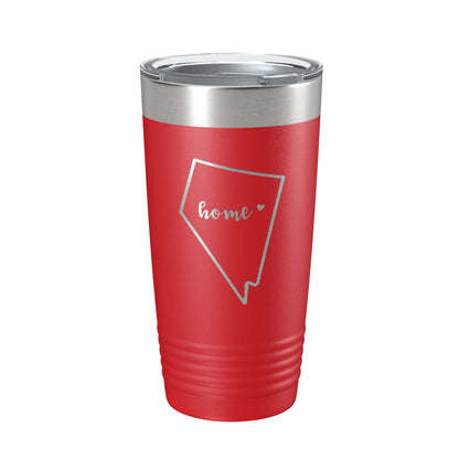 Nevada Tumbler Home State Travel Mug Insulated Laser Engraved Map Coffee Cup 20 oz-10