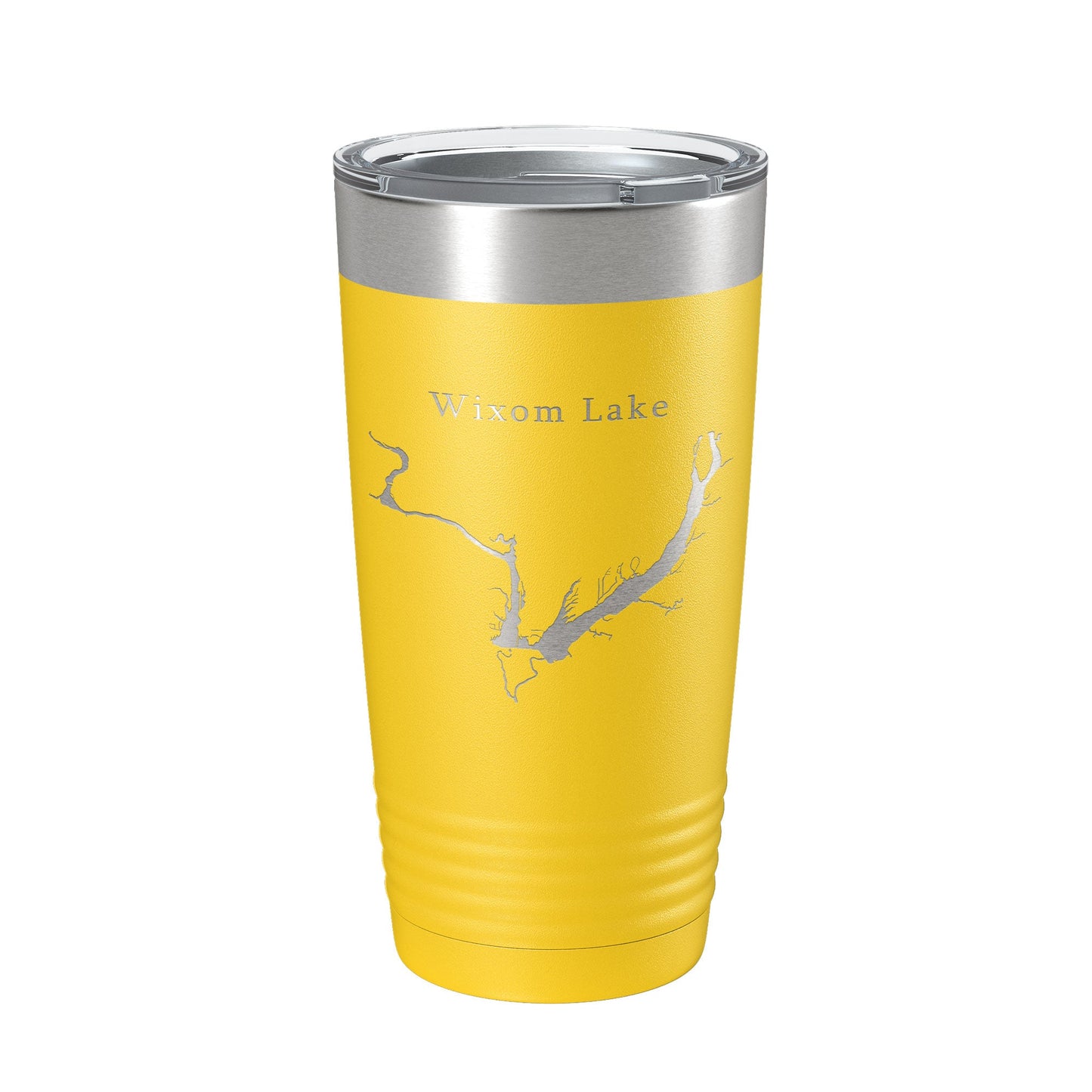 Wixom Lake Tittabawassee Map Tumbler Travel Mug Insulated Laser Engraved Coffee Cup Michigan 20 oz-19