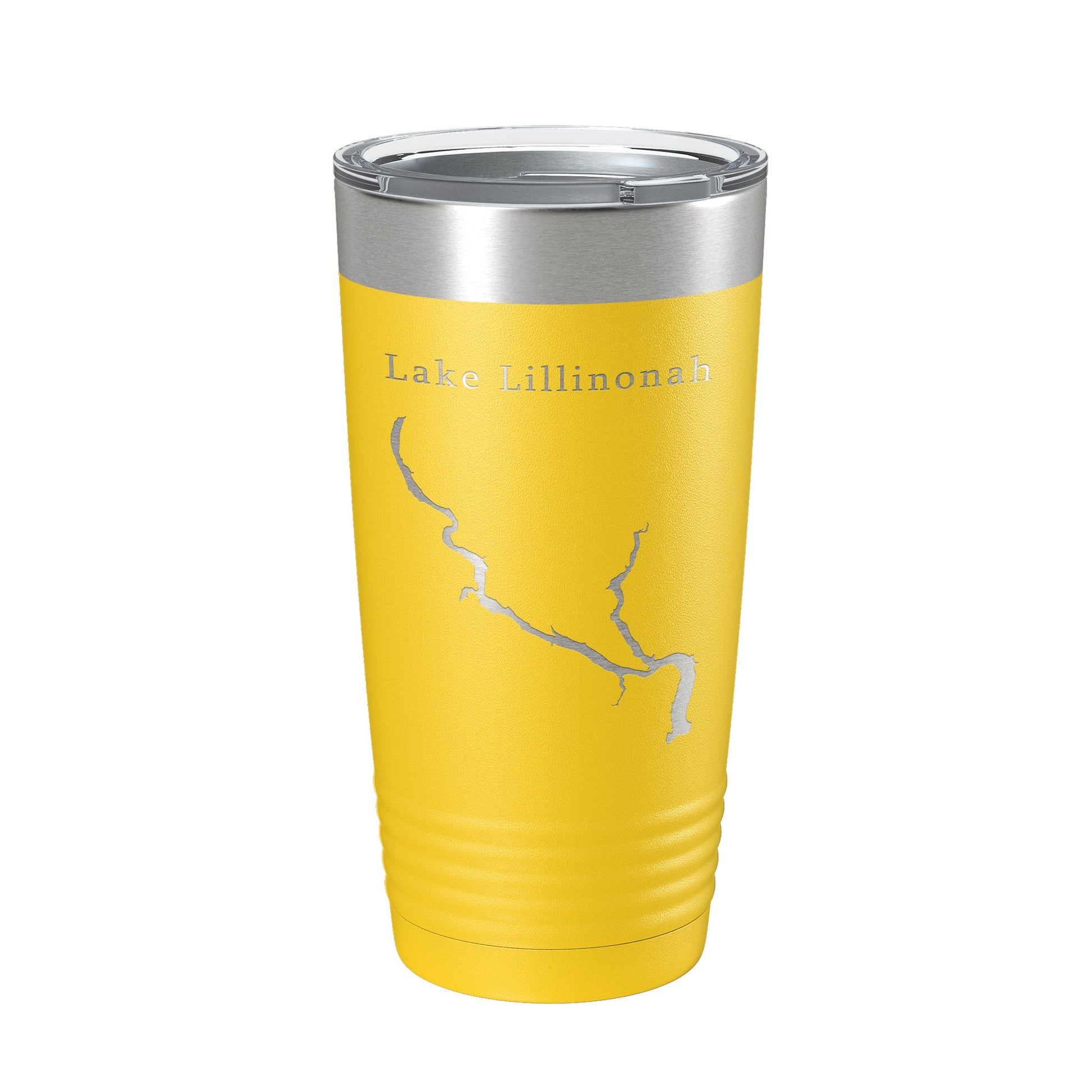 Lake Lillinonah Map Tumbler Travel Mug Insulated Laser Engraved Coffee Cup Housatonic River Connecticut 20 oz-4