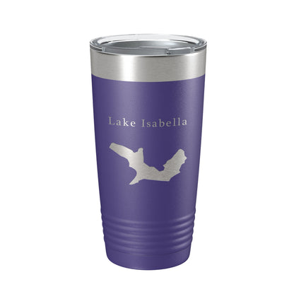 Lake Isabella Map Tumbler Travel Mug Insulated Laser Engraved Coffee Cup Hot Springs Village Arkansas 20 oz-15