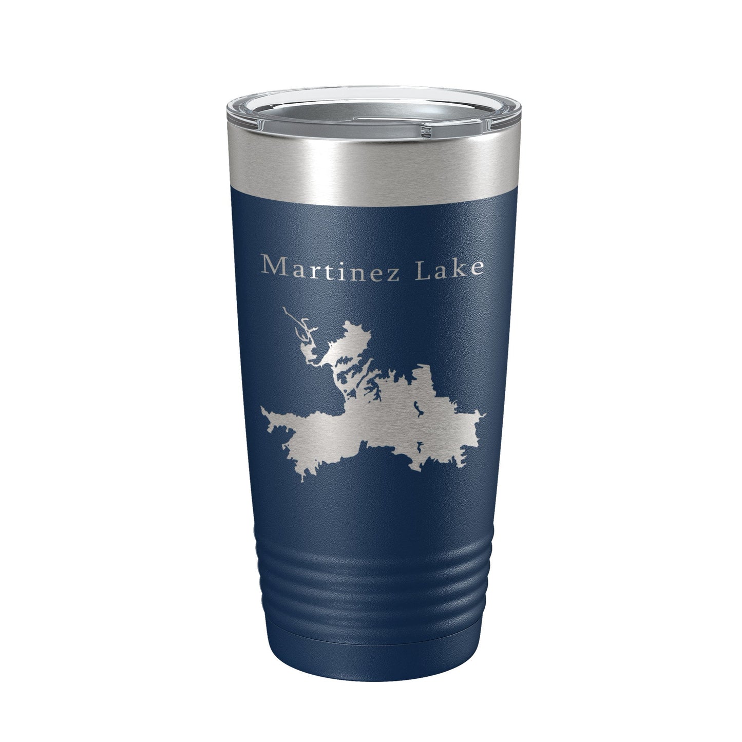 Martinez Lake Map Tumbler Travel Mug Insulated Laser Engraved Coffee Cup Arizona 20 oz-8