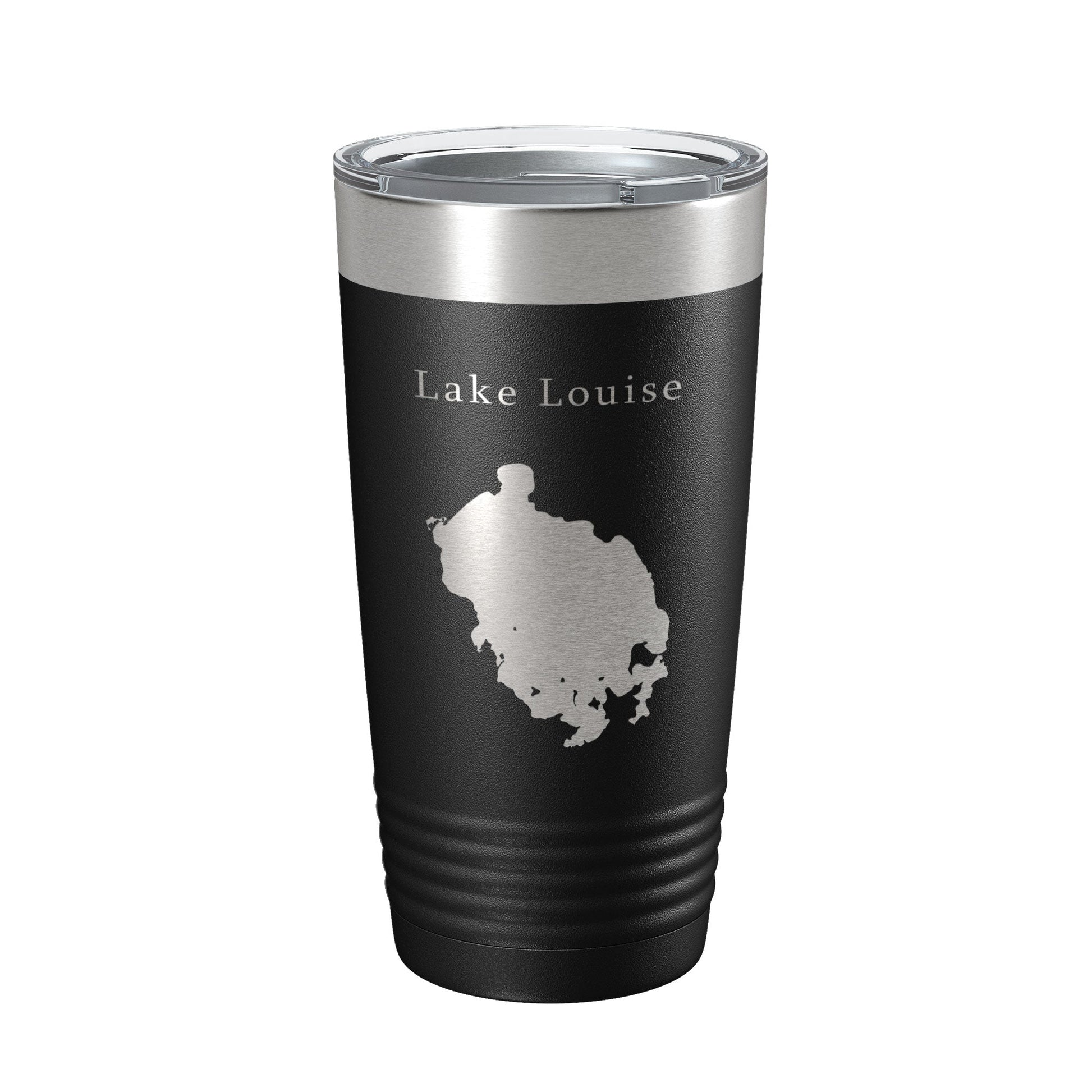 Lake Louise Map Tumbler Travel Mug Insulated Laser Engraved Coffee Cup Alaska 20 oz-5