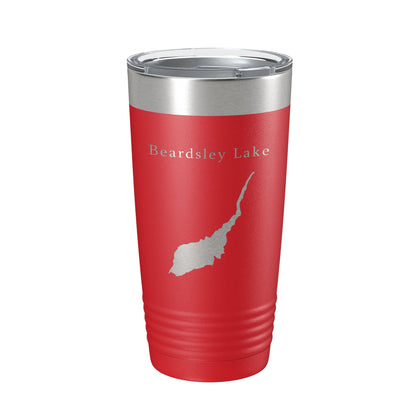 Beardsley Lake Map Tumbler Travel Mug Insulated Laser Engraved Coffee Cup California 20 oz-10