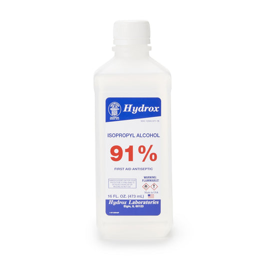 Antiseptic Isopropyl Alcohol McKesson Brand Topical Liquid 16 oz. Bottle