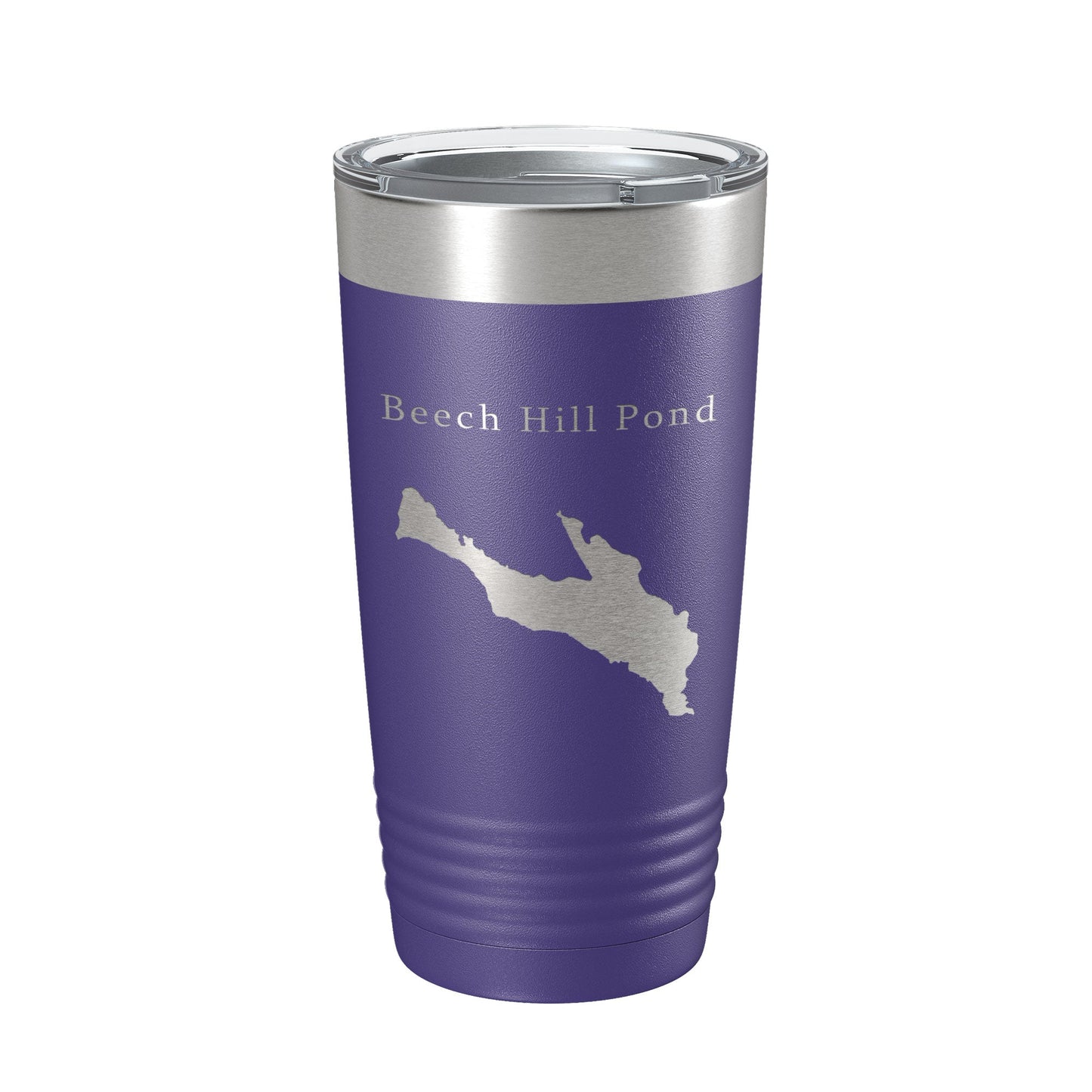 Beech Hill Pond Tumbler Lake Map Travel Mug Insulated Laser Engraved Coffee Cup Maine 20 oz-15