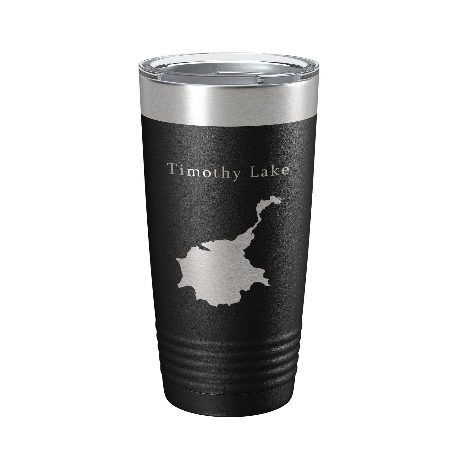 Timothy Lake Map Tumbler Travel Mug Insulated Laser Engraved Coffee Cup Oregon 20 oz-5