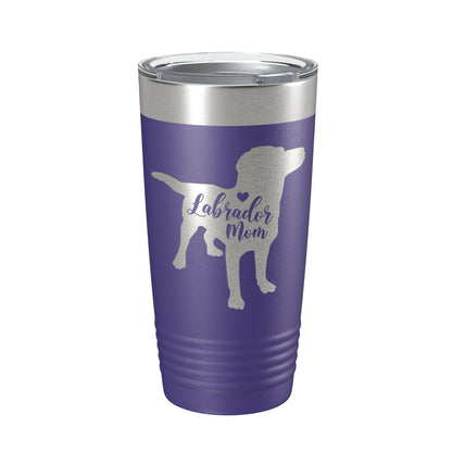 Labrador Retriever Lab Mom Tumbler Dog Travel Mug Gift Insulated Laser Engraved Coffee Cup 20 oz-15