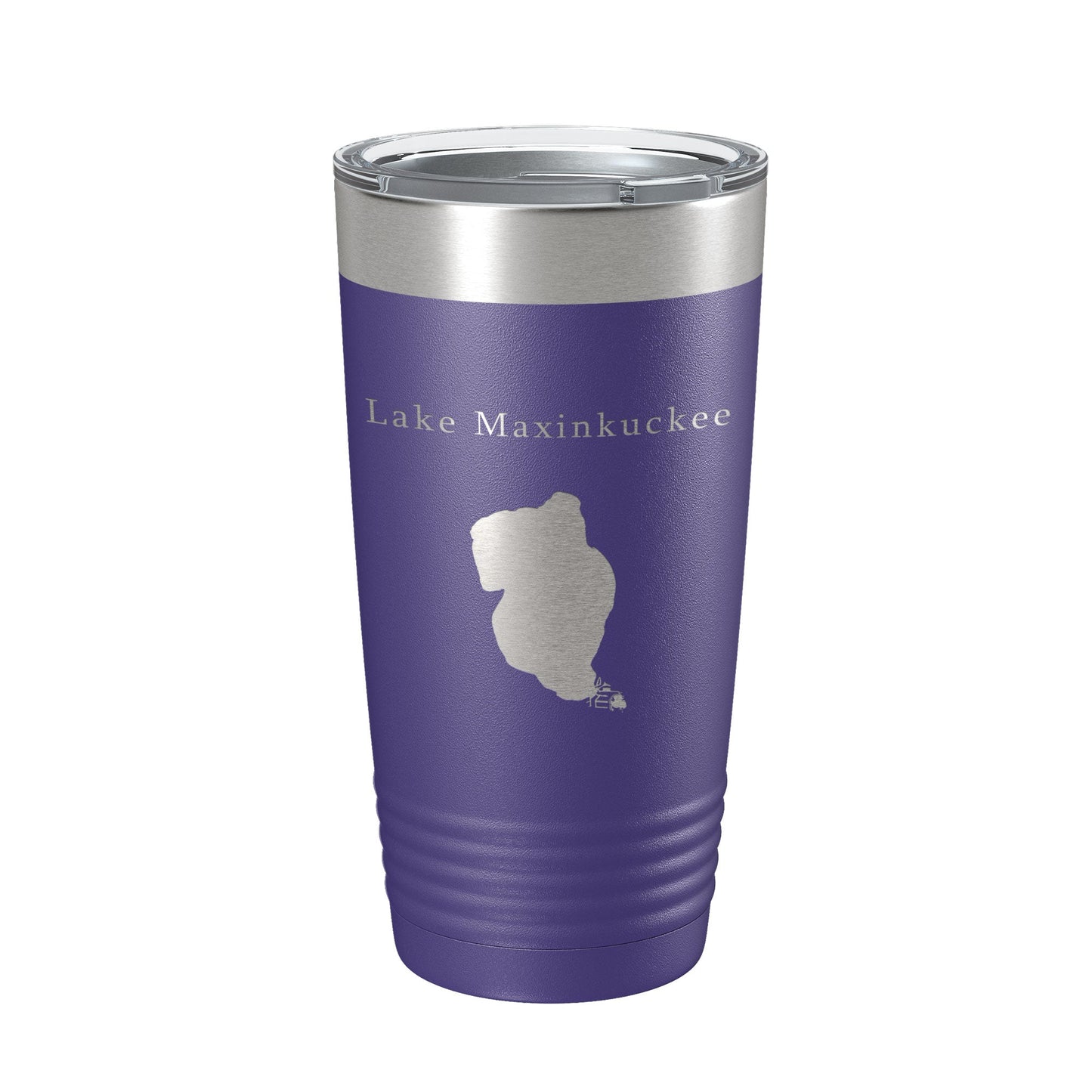Lake Maxinkuckee Map Tumbler Travel Mug Insulated Laser Engraved Coffee Cup Indiana 20 oz-15