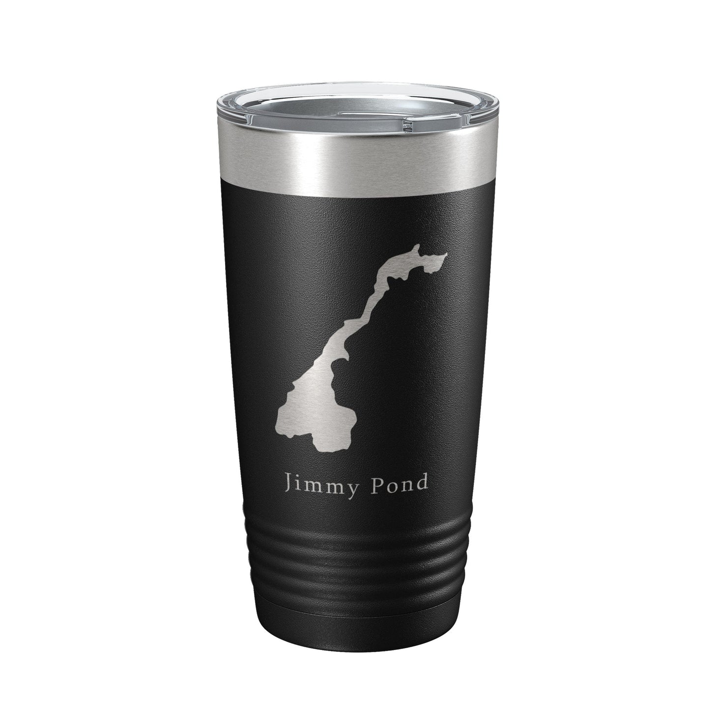 Jimmy Pond Tumbler Lake Map Travel Mug Insulated Laser Engraved Coffee Cup Maine 20 oz-5
