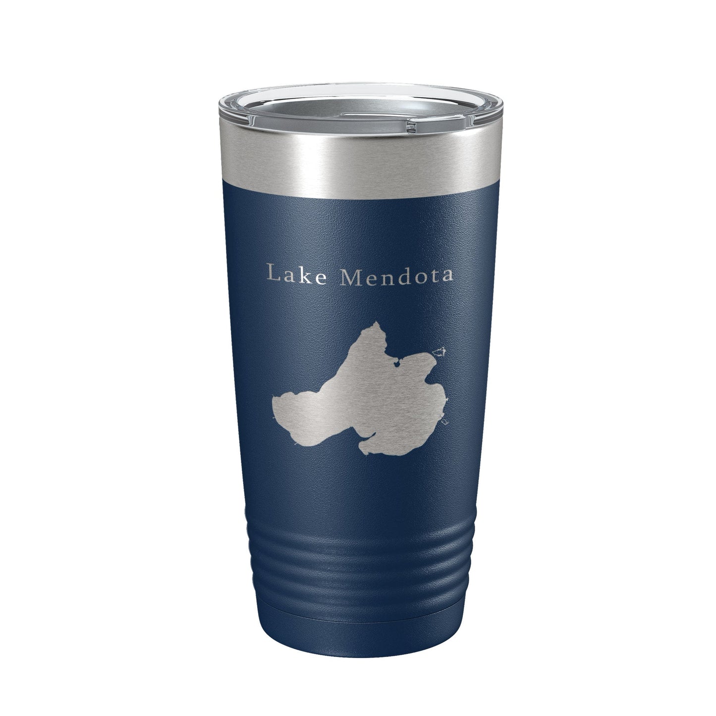 Lake Mendota Map Tumbler Travel Mug Insulated Laser Engraved Coffee Cup Wisconsin 20 oz-8
