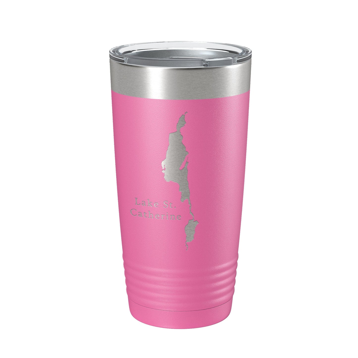 Lake St. Catherine Map Tumbler Travel Mug Insulated Laser Engraved Coffee Cup Vermont 20 oz-11