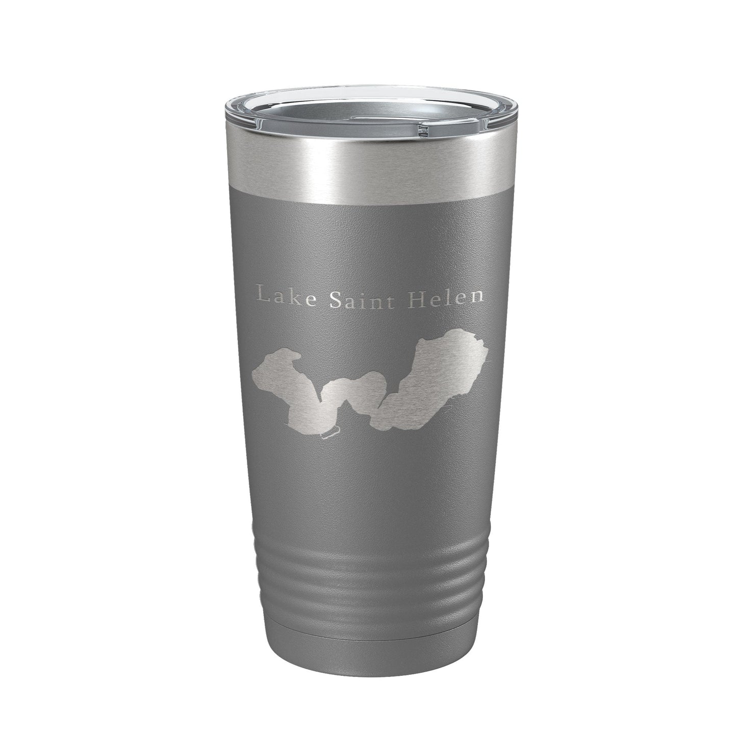 Lake Saint Helen Map Tumbler Travel Mug Insulated Laser Engraved Coffee Cup Michigan 20 oz-16