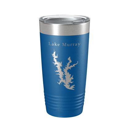Lake Murray Map Tumbler Travel Mug Insulated Laser Engraved Coffee Cup Oklahoma 20 oz-6