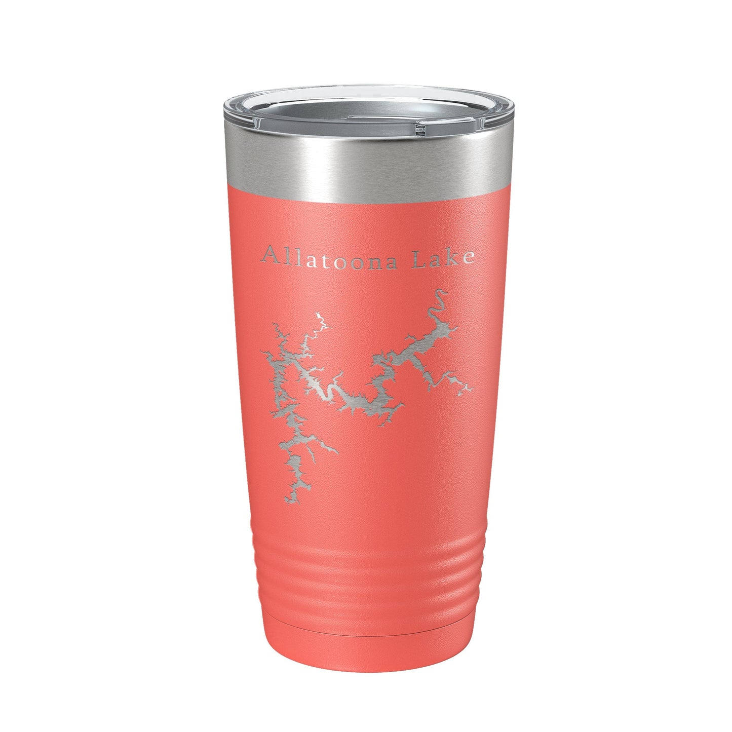 Allatoona Lake Map Tumbler Travel Mug Insulated Laser Engraved Coffee Cup Georgia 20 oz-20