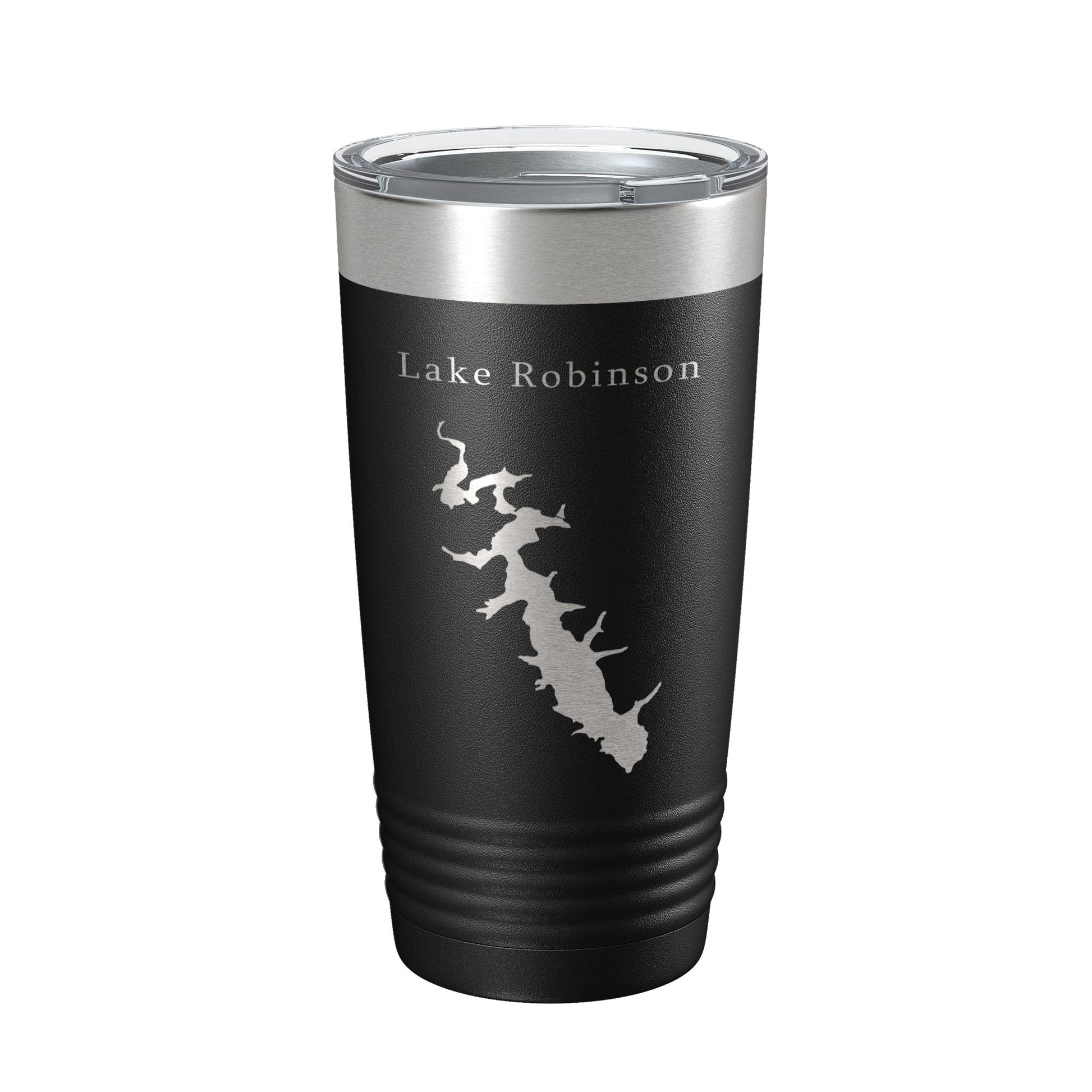 Lake Robinson Map Tumbler Travel Mug Insulated Laser Engraved Coffee Cup South Carolina 20 oz-5