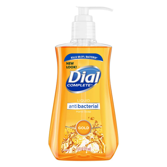 Dial® Gold Antibacterial Liquid Hand Soap, DIL 2340084014
