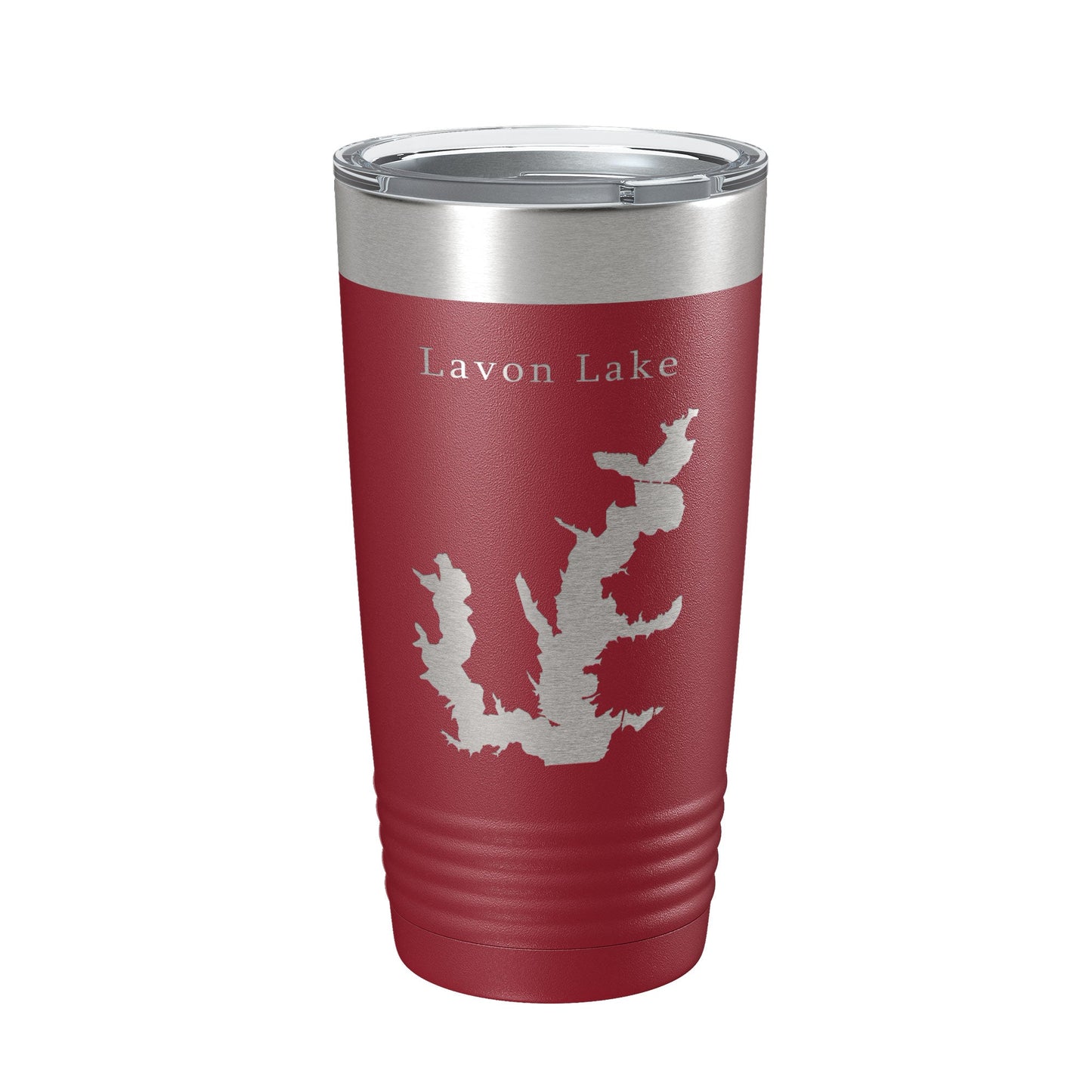 Lavon Lake Map Tumbler Travel Mug Insulated Laser Engraved Coffee Cup Texas 20 oz-18