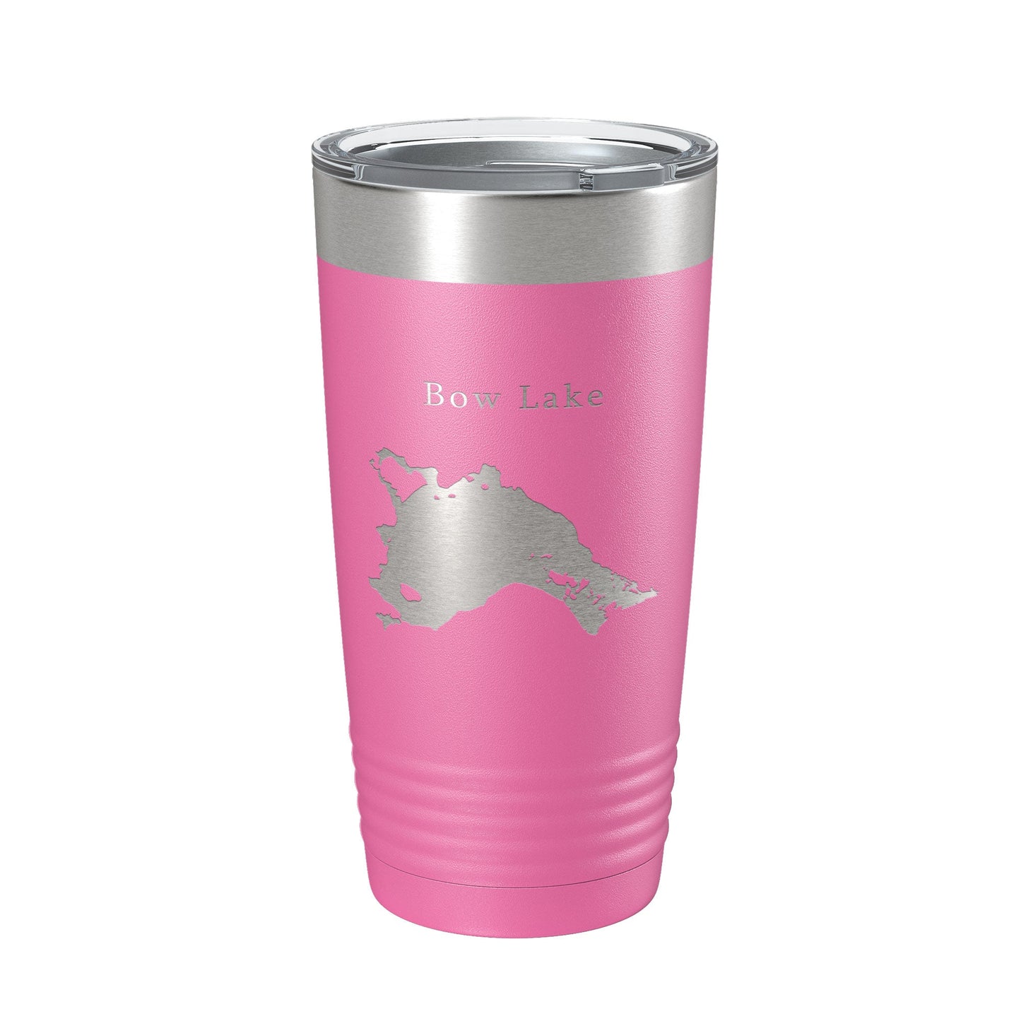 Bow Lake Map Tumbler Travel Mug Insulated Laser Engraved Coffee Cup New Hampshire 20 oz-11