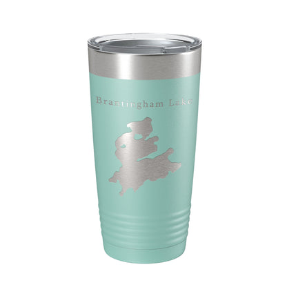 Brantingham Lake Map Tumbler Travel Mug Insulated Laser Engraved Coffee Cup New York 20 oz-12