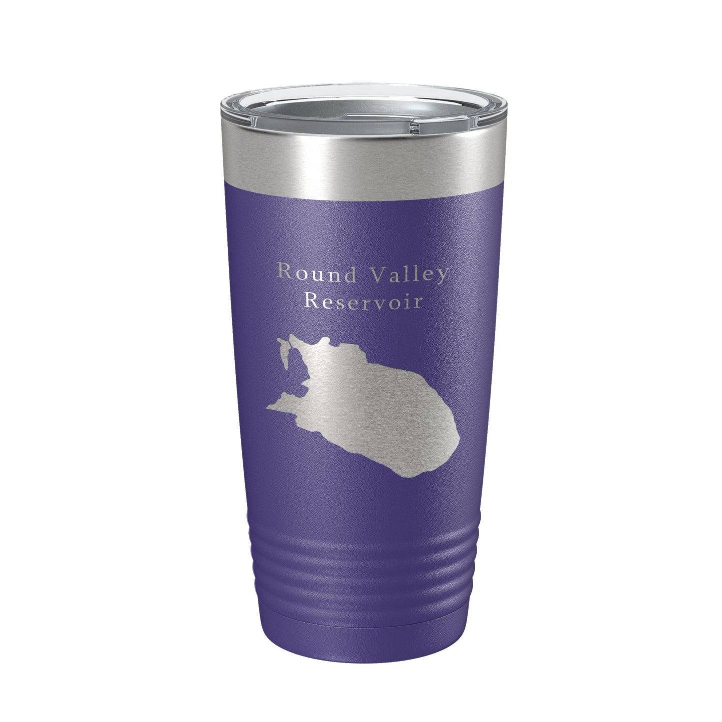 Round Valley Reservoir Tumbler Lake Map Travel Mug Insulated Laser Engraved Coffee Cup New Jersey 20 oz-15