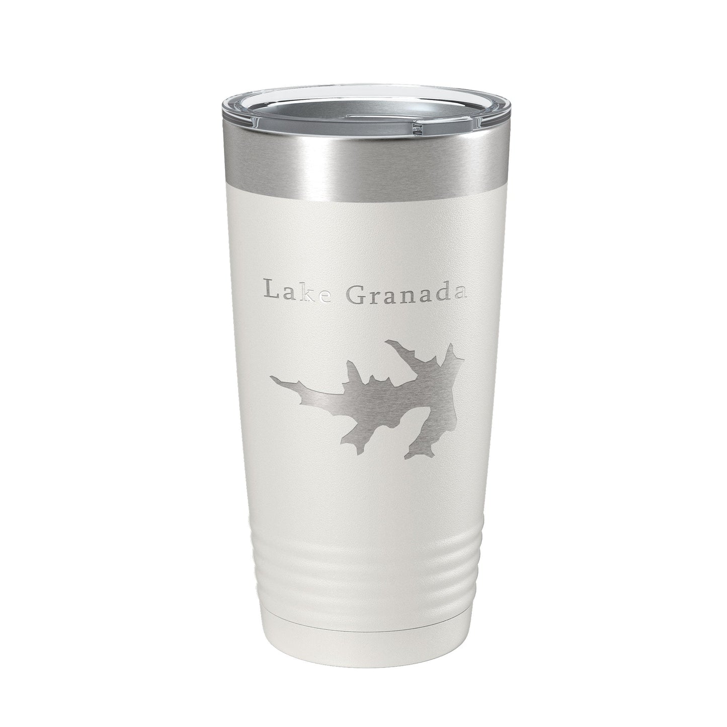 Lake Granada Map Tumbler Travel Mug Insulated Laser Engraved Coffee Cup Hot Springs Village Arkansas 20 oz-7