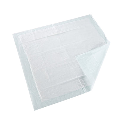 Disposable Underpad McKesson Super 30 X 30 Inch Fluff / Polymer Moderate Absorbency