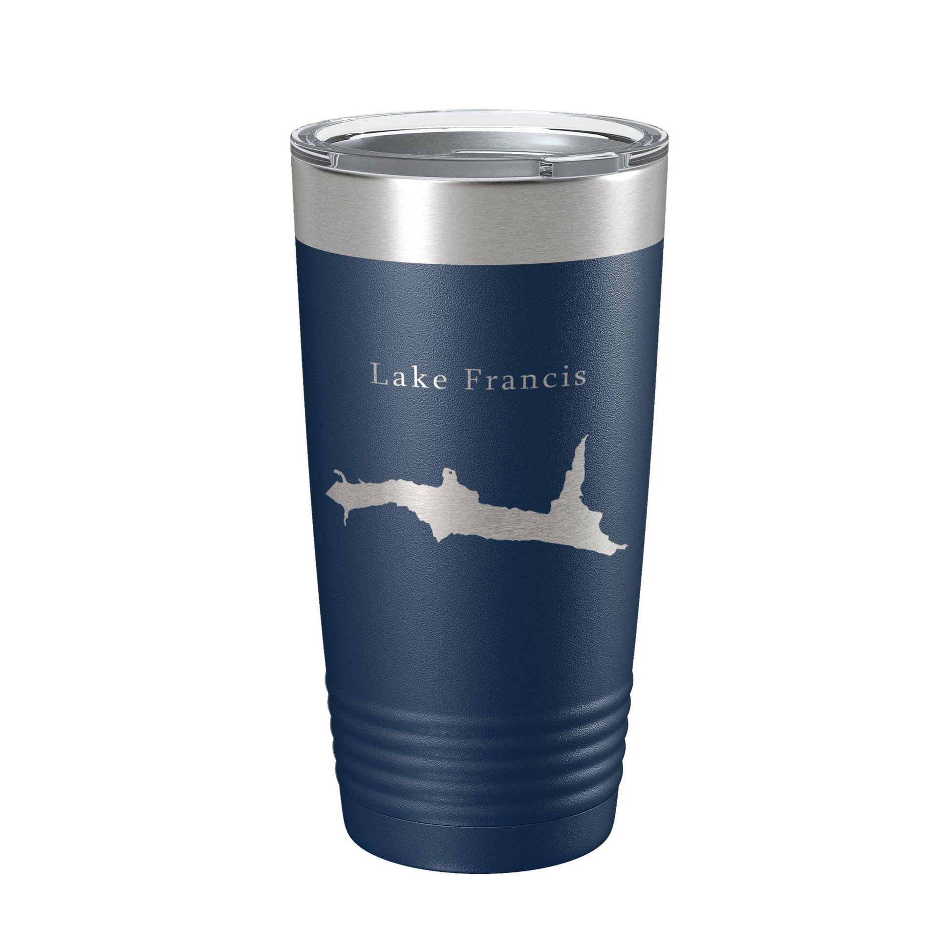 Lake Francis Map Tumbler Travel Mug Insulated Laser Engraved Coffee Cup New Hampshire 20 oz-2