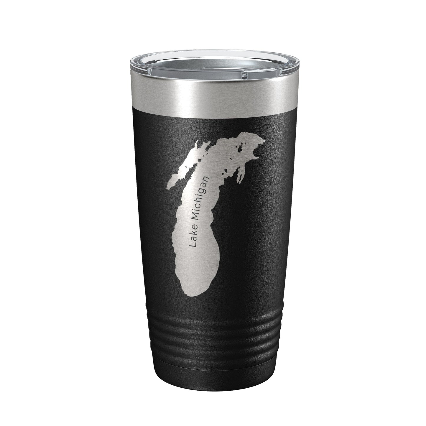 Lake Michigan Map Tumbler Travel Mug Insulated Laser Engraved Coffee Cup Illinois Wisconsin Indiana Michigan 20 oz-5